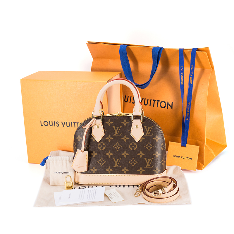 Louis Vuitton Handbag Shoulder Bag 2way Epi Alma Bb Coquelicot
