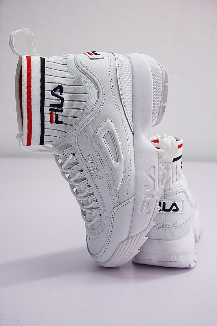 fila disruptor evo sockfit black